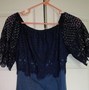 La Reyna denim dress